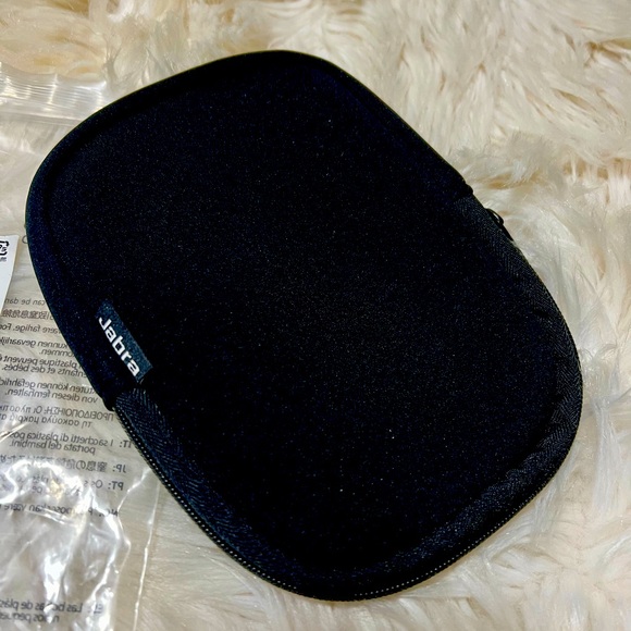 Jabra Evolve Headset Pouch Case Neoprene and Spare Microphone - Picture 2 of 4